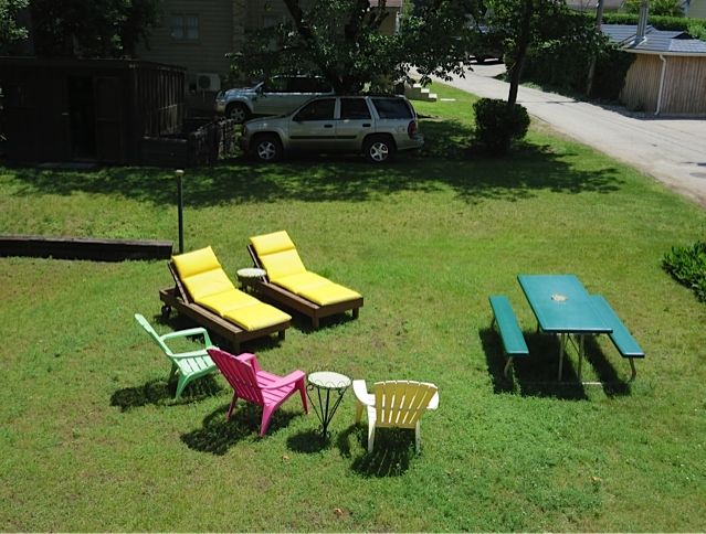 back yard