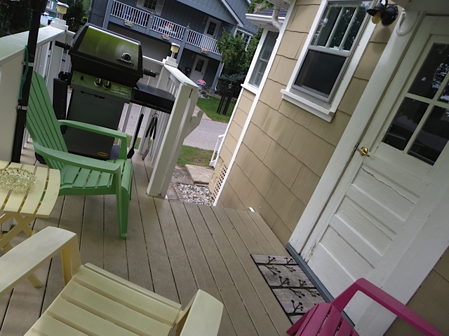 Barbeque on Balcony